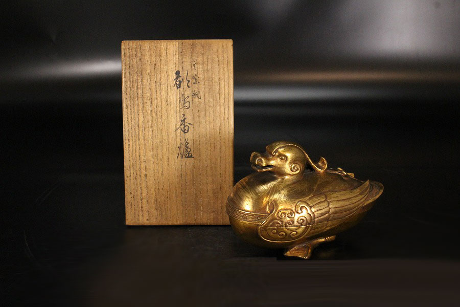 【骨董品】中国　香炉 GE】E892【コレクター所蔵品】時代 銅宣徳香炉/中国古玩 中国