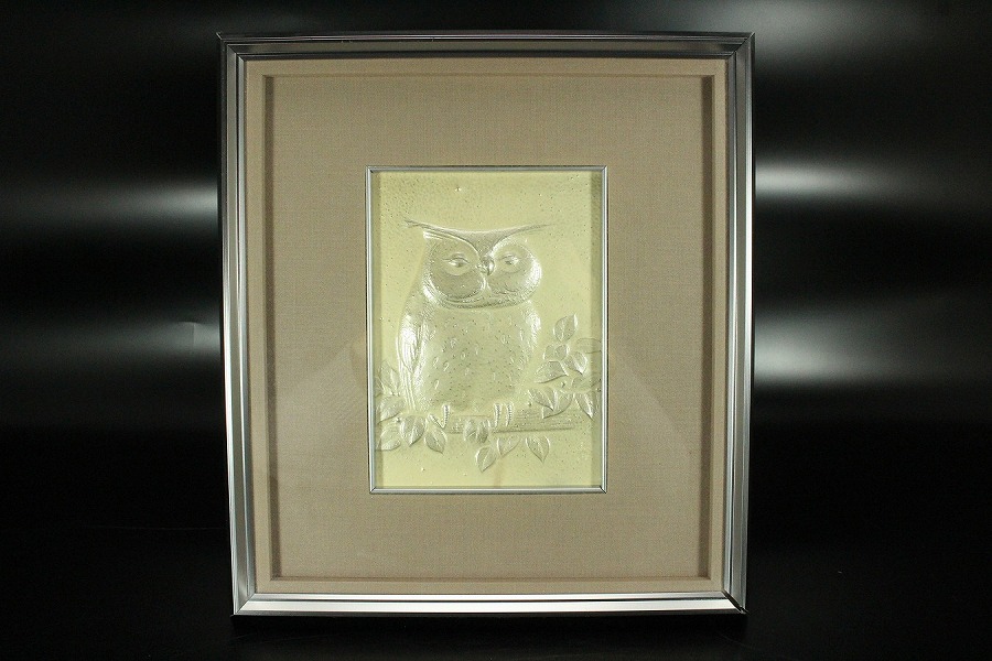 SOLD OUT 帖佐美行 星夜の話 原型制作 額 シール(YC249) | 京都の骨董